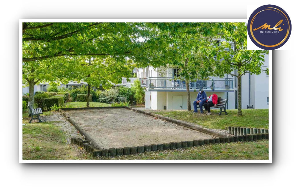 Investissez en résidence pour séniors Domitys- T2 refait à neuf avec jardinet- Loyers garantis défiscalisés- LMNP
