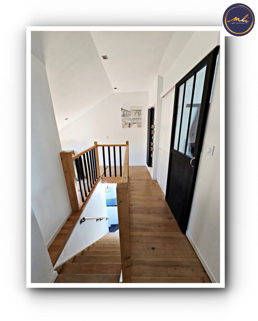 50 mètres de la mer- Maison rénovée 4/5  chambres + jardin et dépendances – 2h30 de Paris