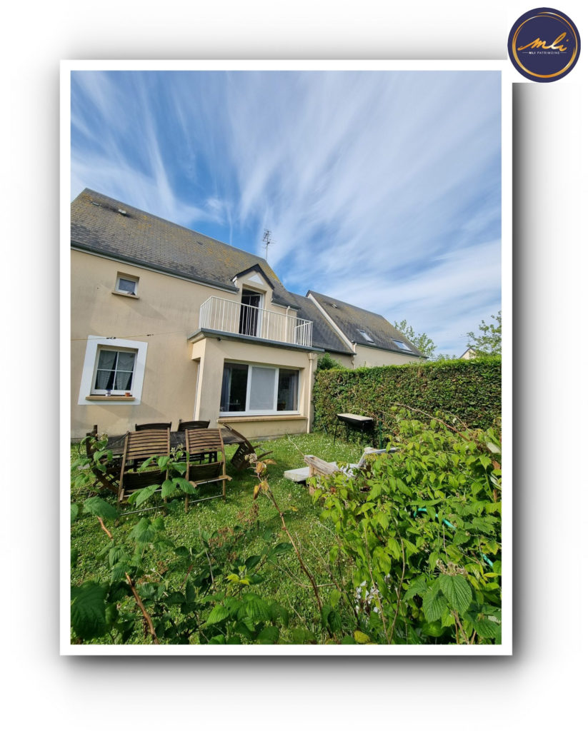MAISON 3 CHAMBRES AVEC JARDIN à 800 mètres de la plage- Nord de Caen