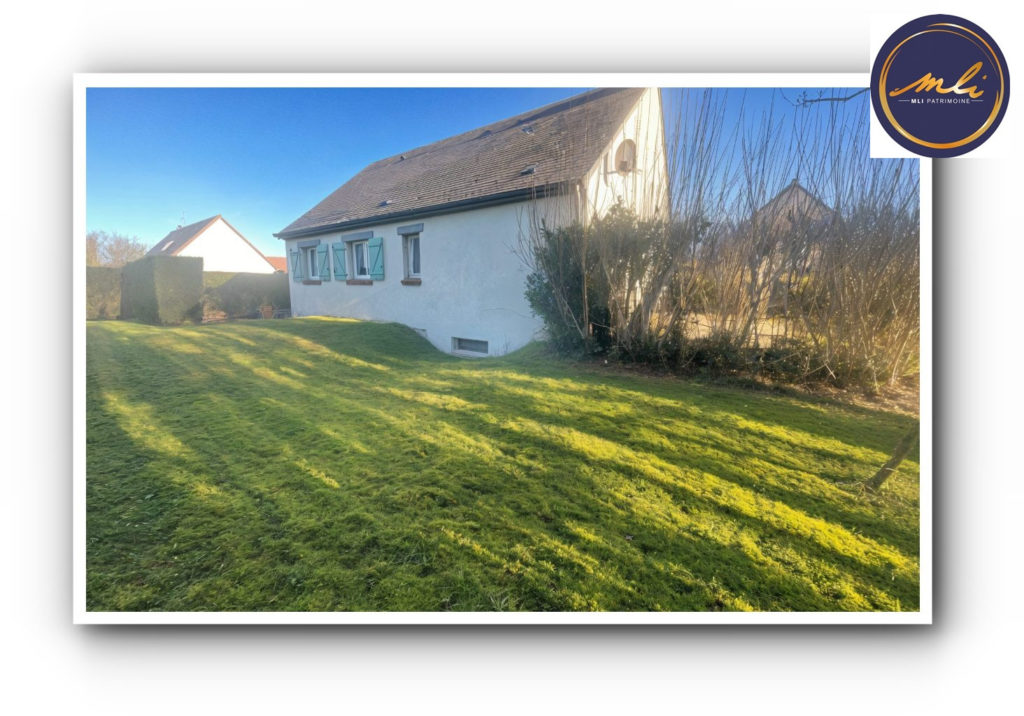 500 m de la mer-Maison plain-pied 3 chambres + jardin + sous-sol- Nord de Caen-20 km de Cabourg-2h30 de PARIS