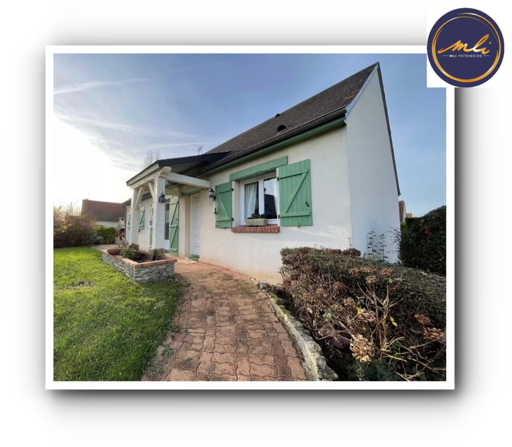 500 m de la mer-Maison plain-pied 3 chambres + jardin + sous-sol- Nord de Caen-20 km de Cabourg-2h30 de PARIS