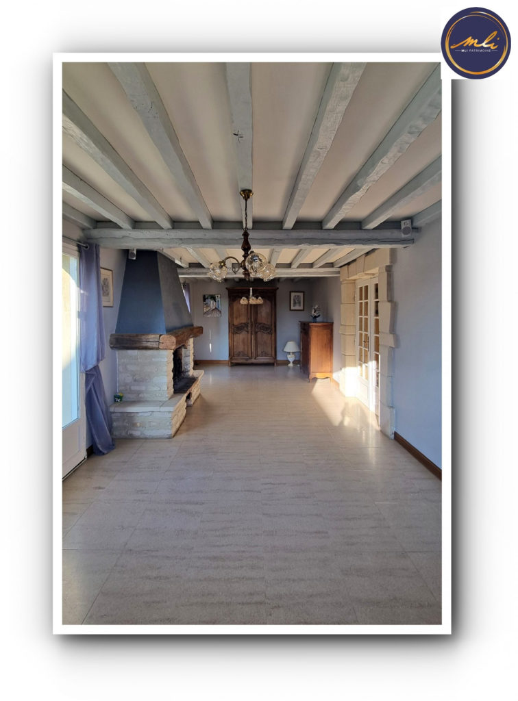 500 m de la mer-Maison plain-pied 3 chambres + jardin + sous-sol- Nord de Caen-20 km de Cabourg-2h30 de PARIS