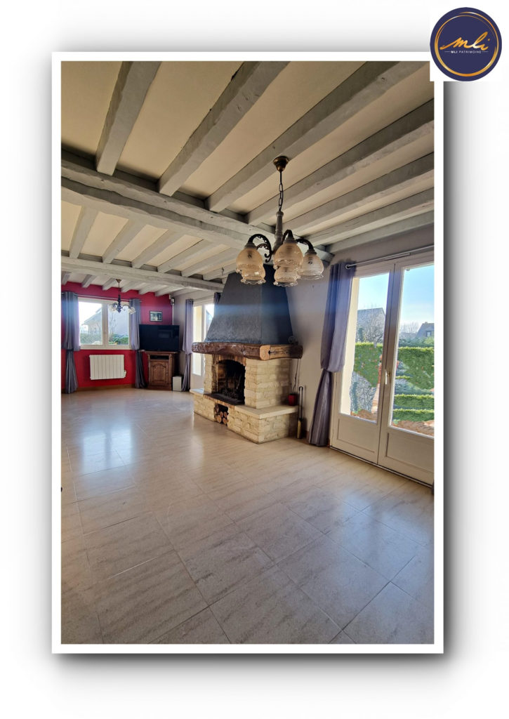 500 m de la mer-Maison plain-pied 3 chambres + jardin + sous-sol- Nord de Caen-20 km de Cabourg-2h30 de PARIS