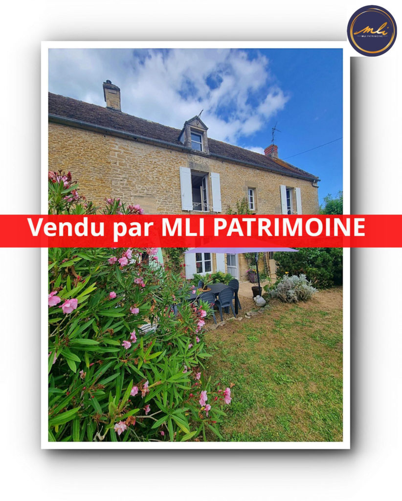 700 mètres de la mer – DEMEURE DE CHARME EN PIERRE + studio à 750 mètres de la MER – Nord de Caen.- 2H30 de Paris