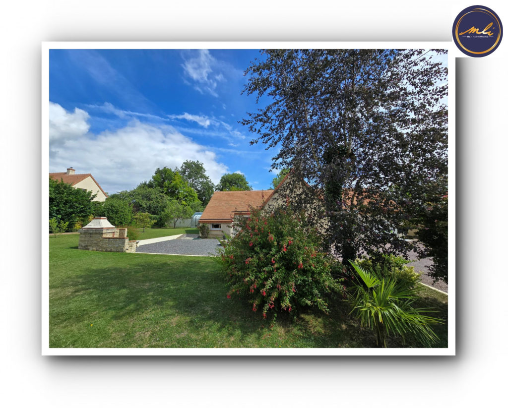 Entre Caen & la mer-Maison avec vie de plain-pied- 4 chambres et jardin