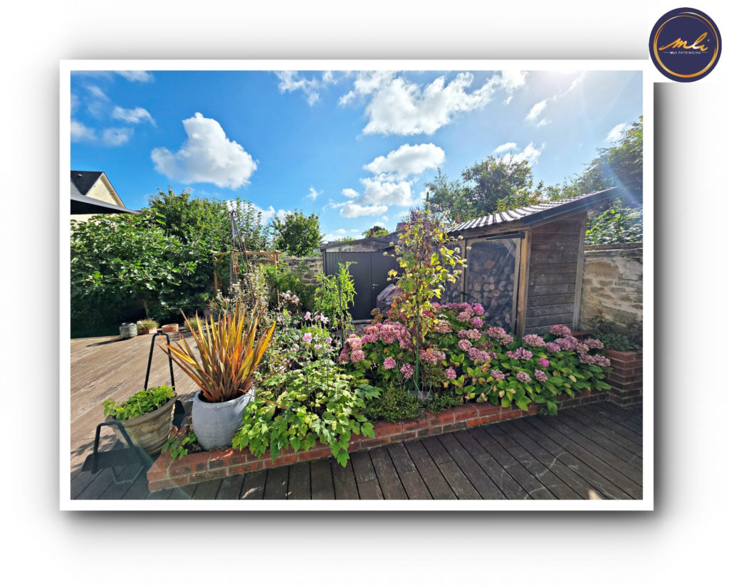 Caen Rive droite – Vaucelles-Maison 4 chambres avec vie de plain-pied- garage et jardin