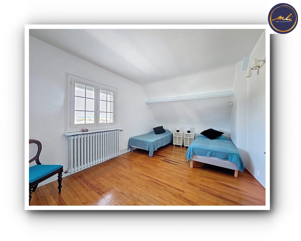 VUE MER PANORAMIQUE-A 50 mètres de la plage- Maison 3 chambres avec garage et jardin- 2H30 de Paris