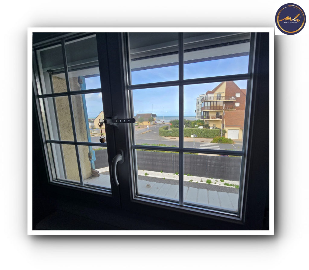 VUE MER PANORAMIQUE-A 50 mètres de la plage- Maison 3 chambres avec garage et jardin- 2H30 de Paris