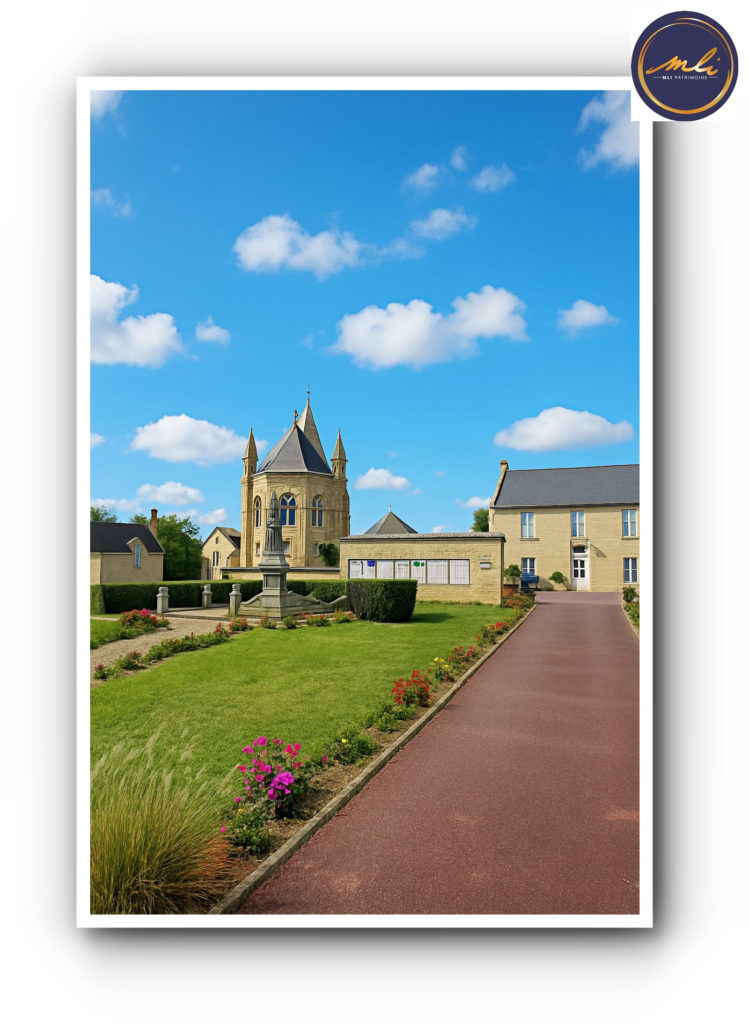 10 minutes de la MER -Ensemble immobilier avec MANOIR, maison annexe , grange et prairie