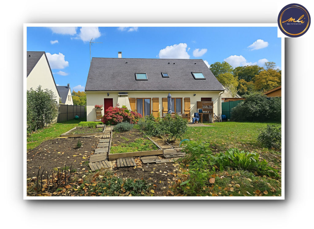 Maison 4 chambres avec vie de PLAIN-PIED à 15 minutes au SUD OUEST de Caen et 30 minutes de la MER