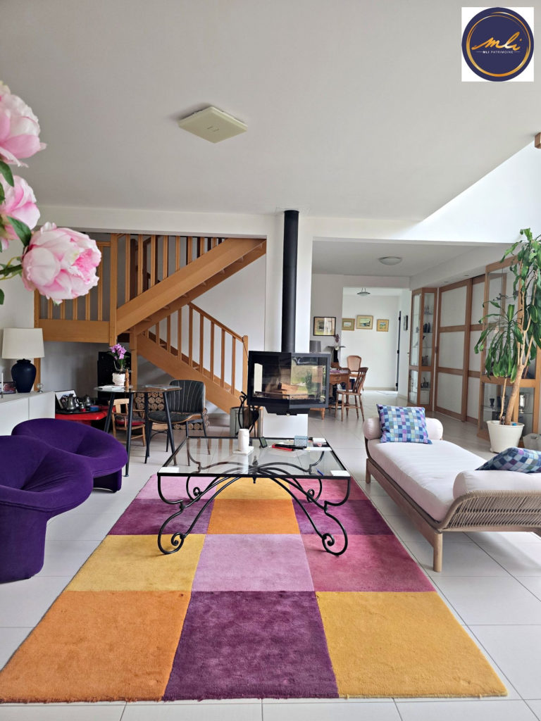 À deux pas de la mer et de la plage – Contemporaine 4 chambres, vie de plain-pied, garage et jardin